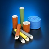 Silicone Rubber Coated Fiberglass Fibreglass Firesleeve